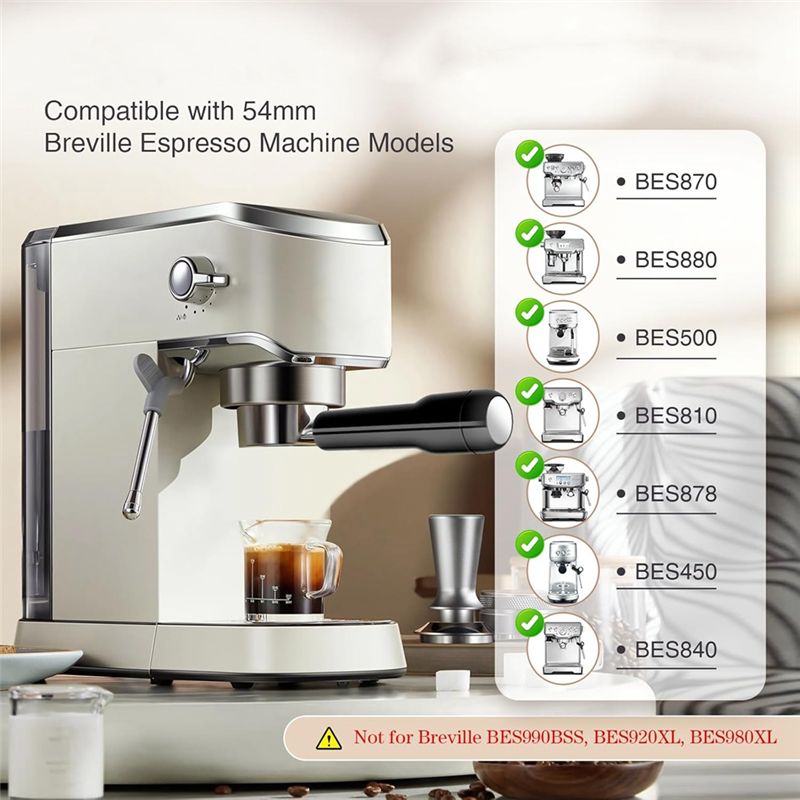 AS94-54 мм портафильтр без дна – обзор и цена Breville Espresso Barista Express