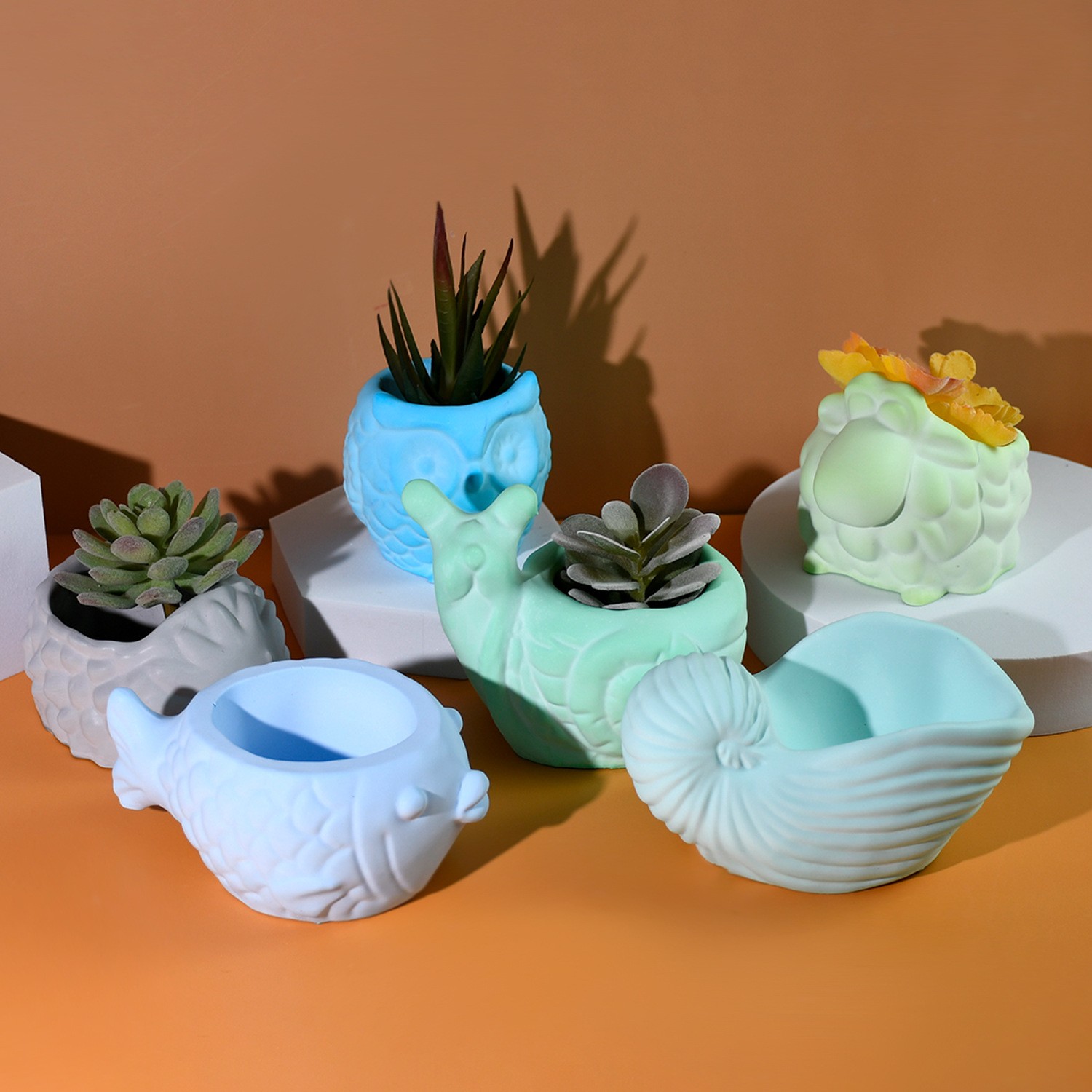 3D цветочный горшок с животным – обзор и цена Potsticker Mold