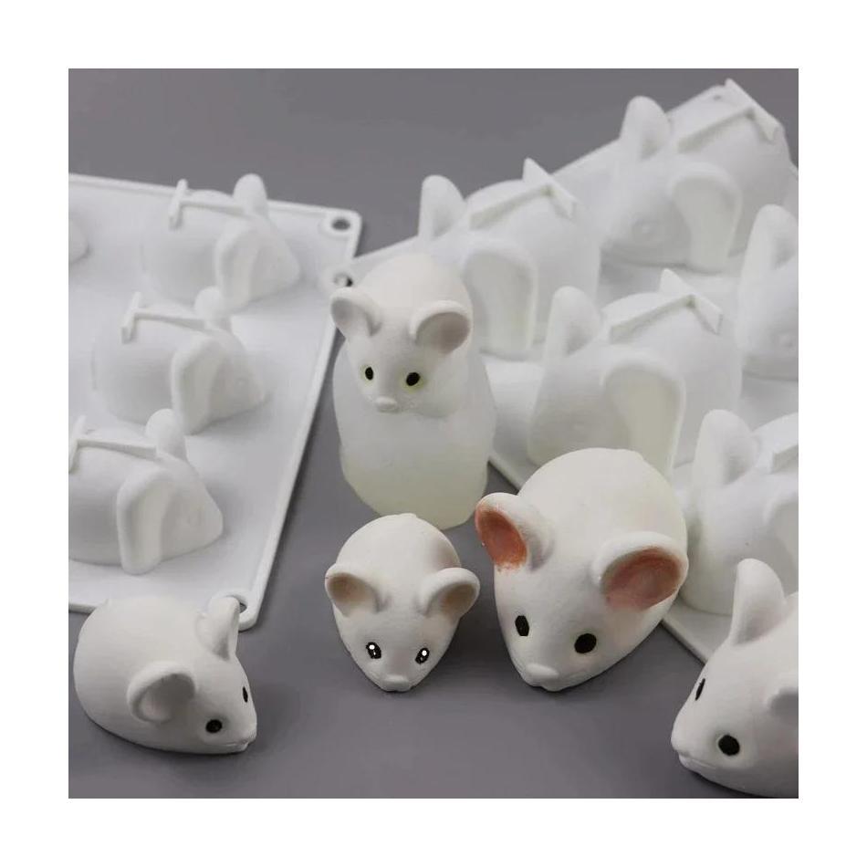 1 шт. милая форма для мыши, му – обзор и цена Bunny Cake Mold