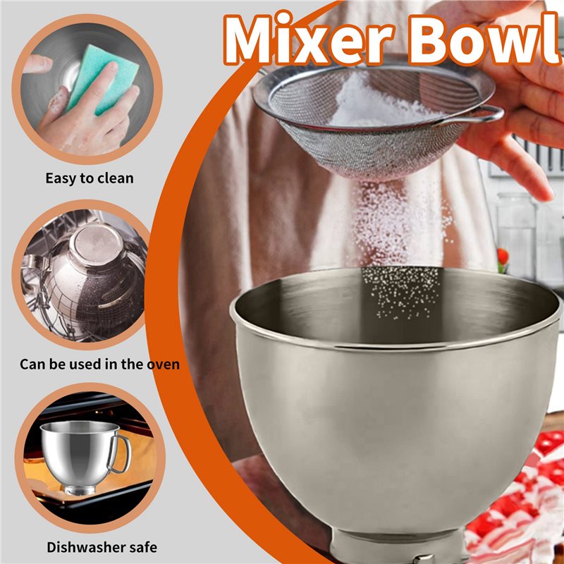 Чаша для миксера Homeparts из  – обзор и цена Kitchenaid Mixer Artisan 5Qt